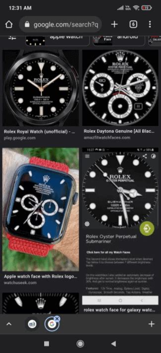 quadrante rolex android|Get a Rolex Watch Face for Your Smartwatch.